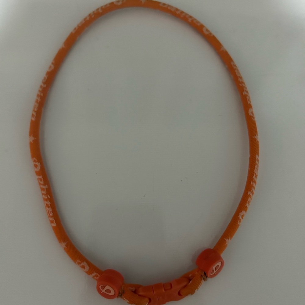 Phiten Necklace Orange